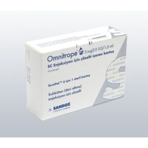 OMNITROPE 15 IU 5 MG/1.5 ML CARTIDGE | Domestic-supply