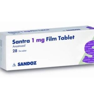Santra (Anastrozole) 28tabs 1mg tab