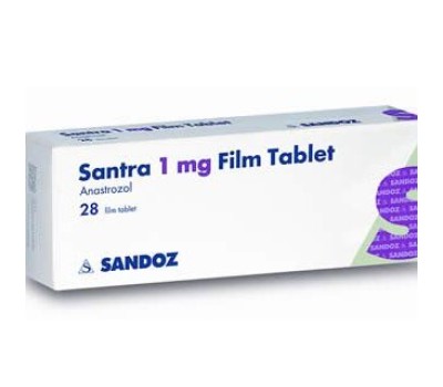 Santra (Anastrozole) 28tabs 1mg tab